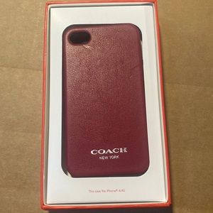 Coach phone case